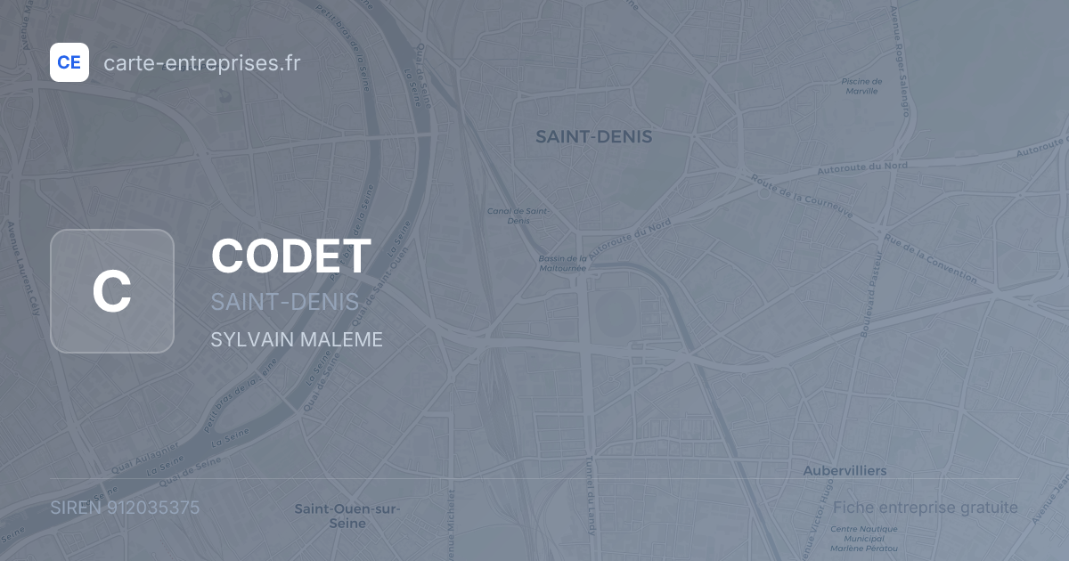 CODET — 912035375 — fiche entreprise