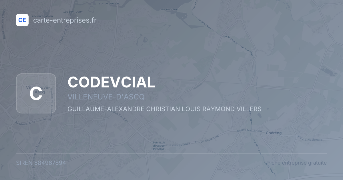 CODEVCIAL — 884967894 — fiche entreprise