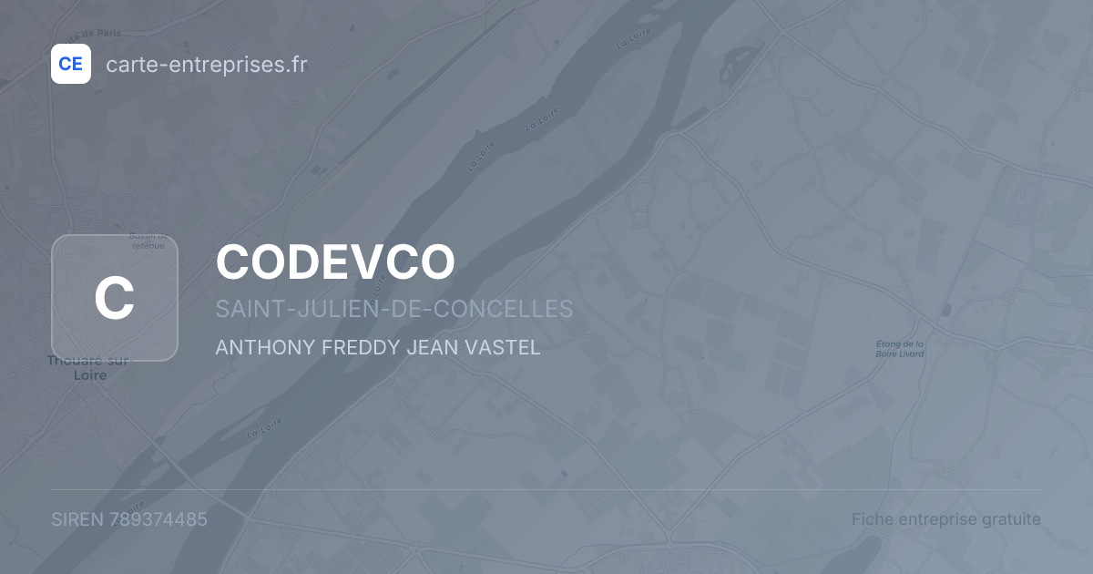 CODEVCO — 789374485 — fiche entreprise