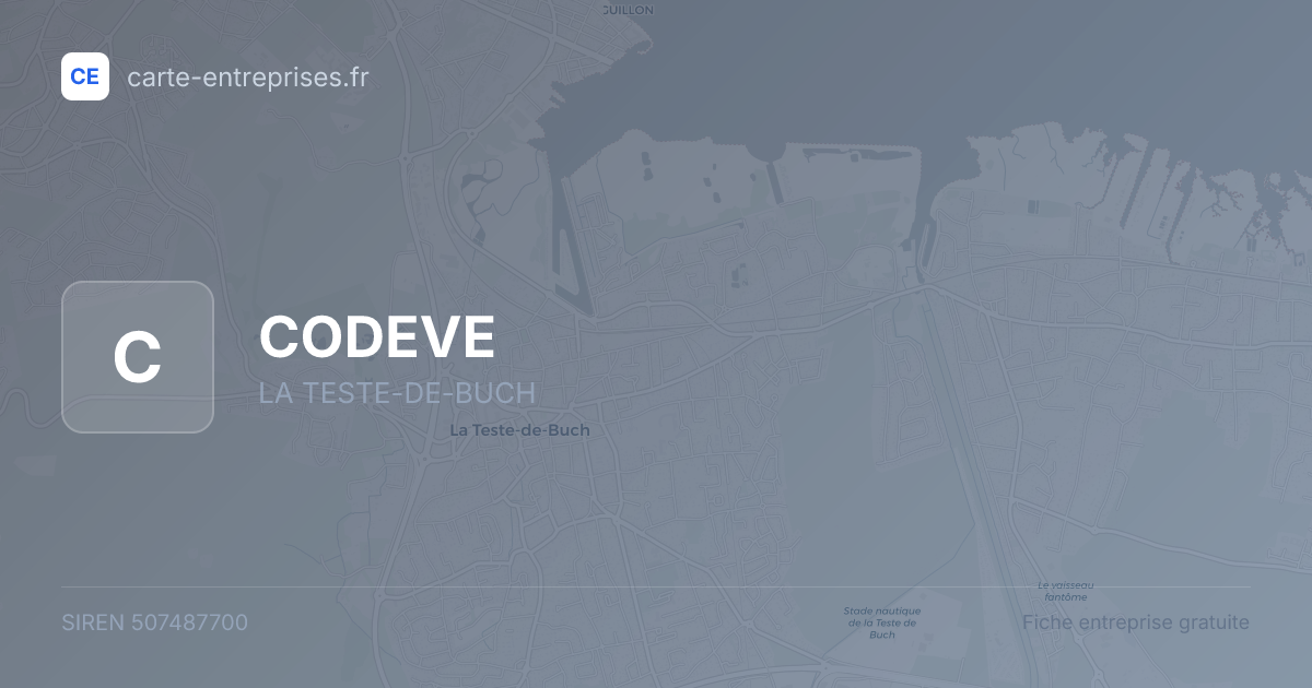 CODEVE — 507487700 — fiche entreprise