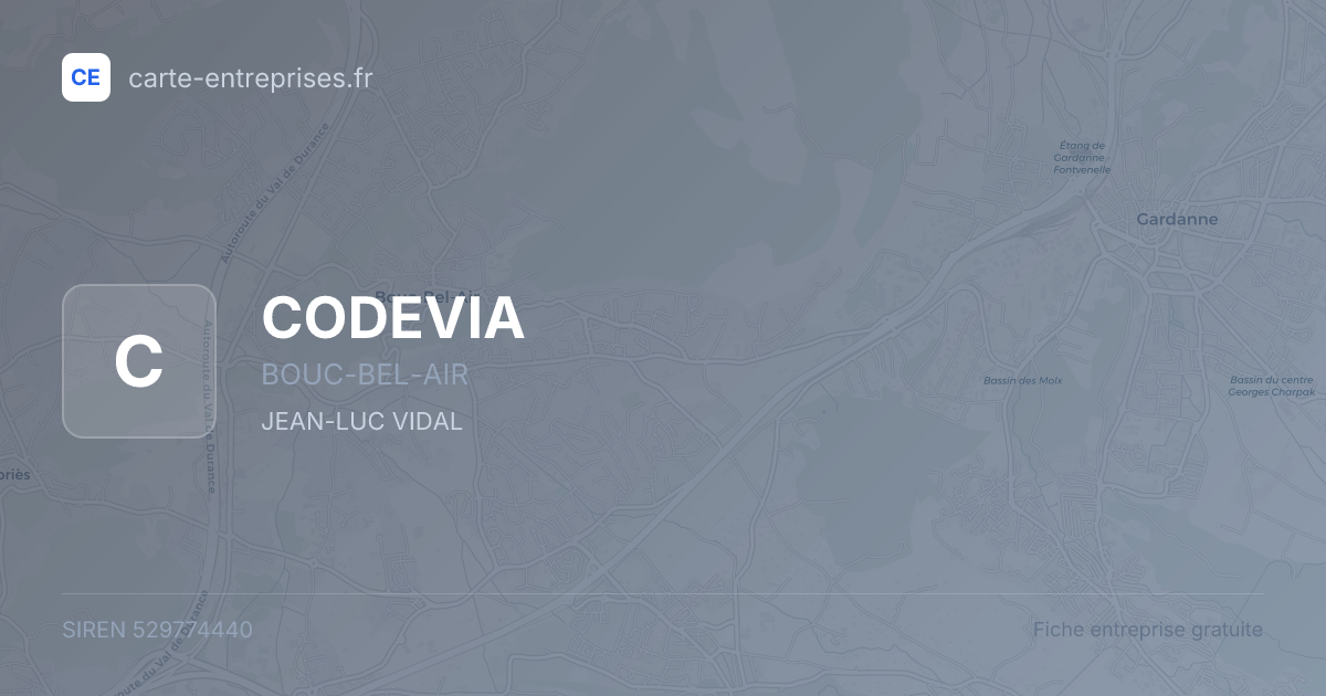 CODEVIA — 529774440 — fiche entreprise