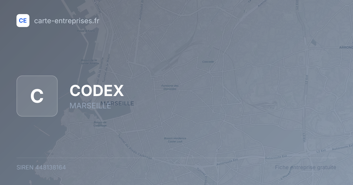 CODEX — 448138164 — fiche entreprise