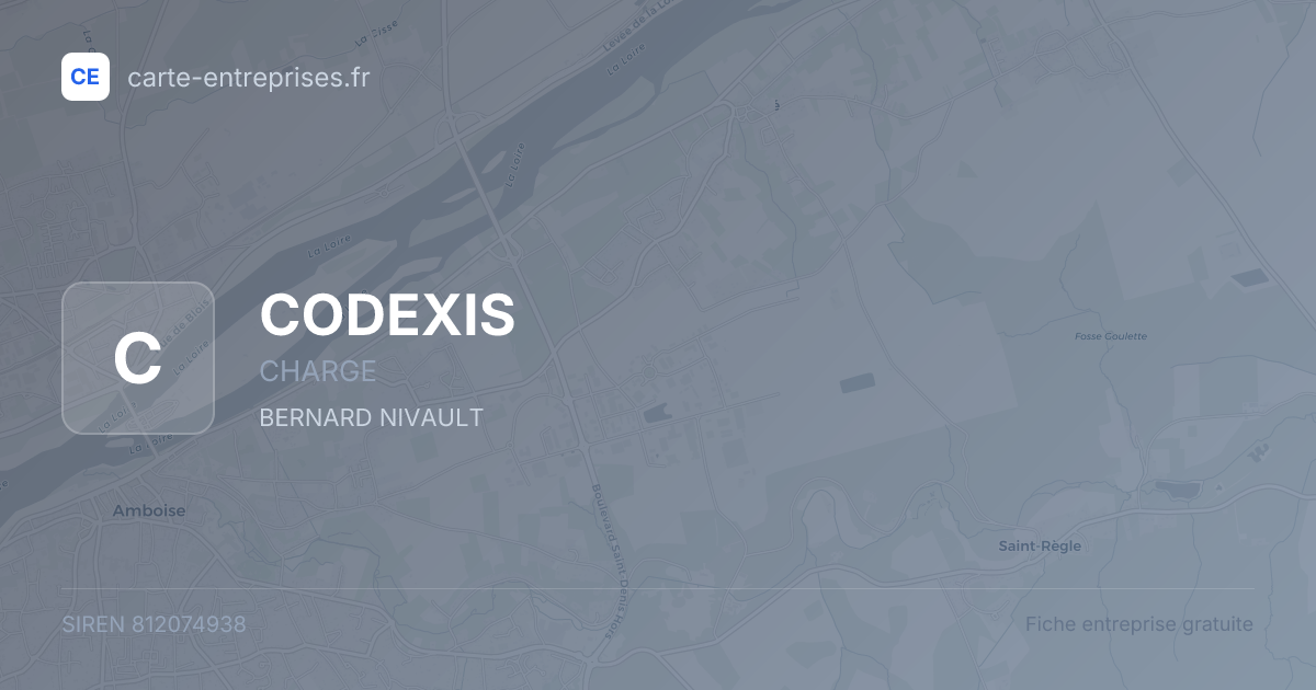 CODEXIS — 812074938 — fiche entreprise