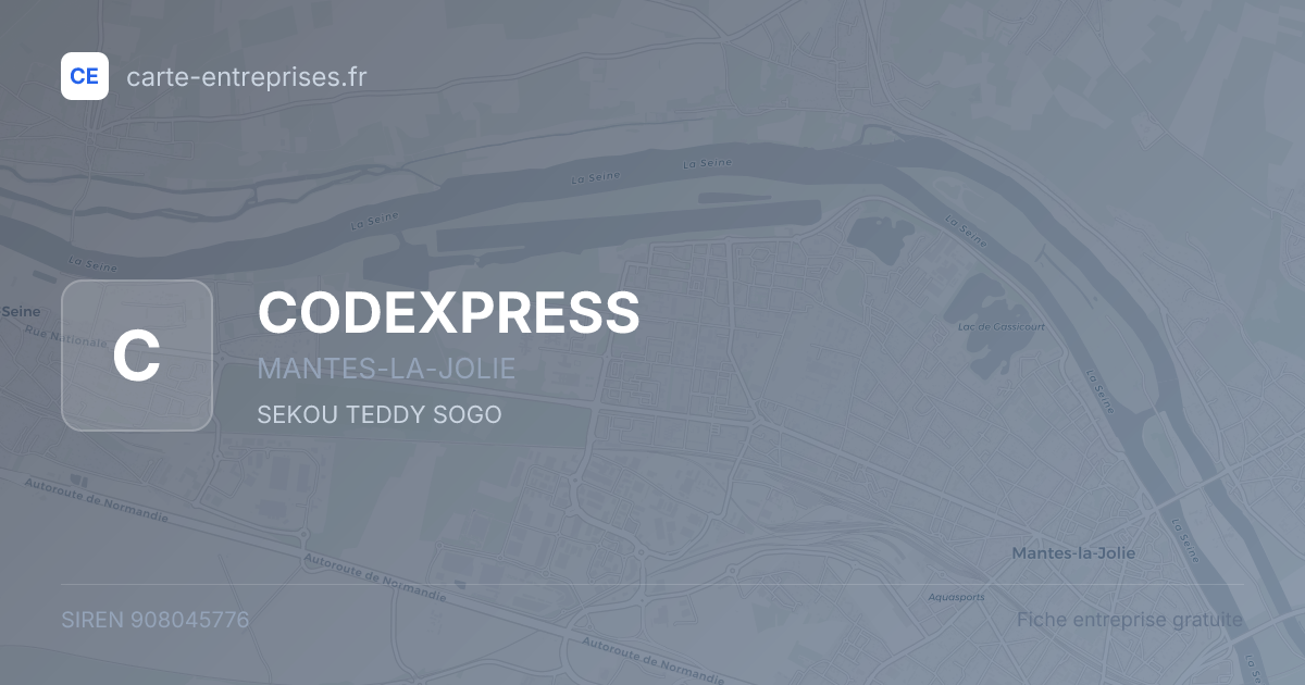 CODEXPRESS — 908045776 — fiche entreprise
