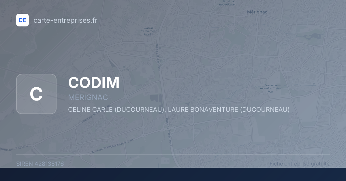 CODIM — 428138176 — fiche entreprise