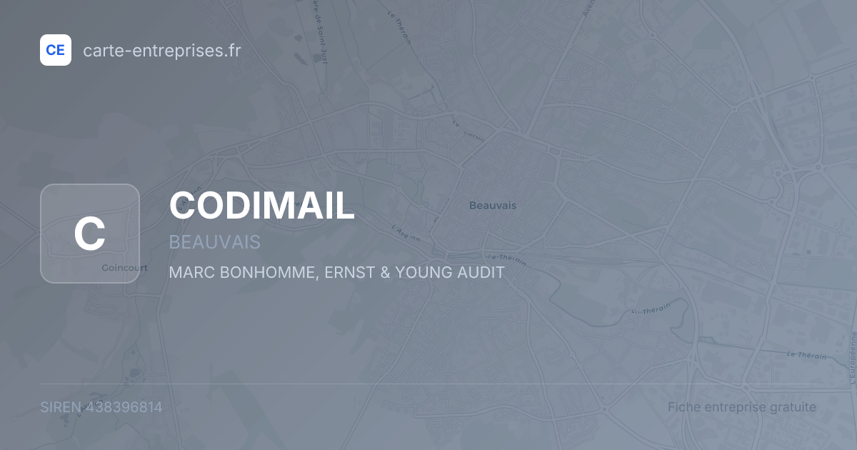 CODIMAIL — 438396814 — fiche entreprise