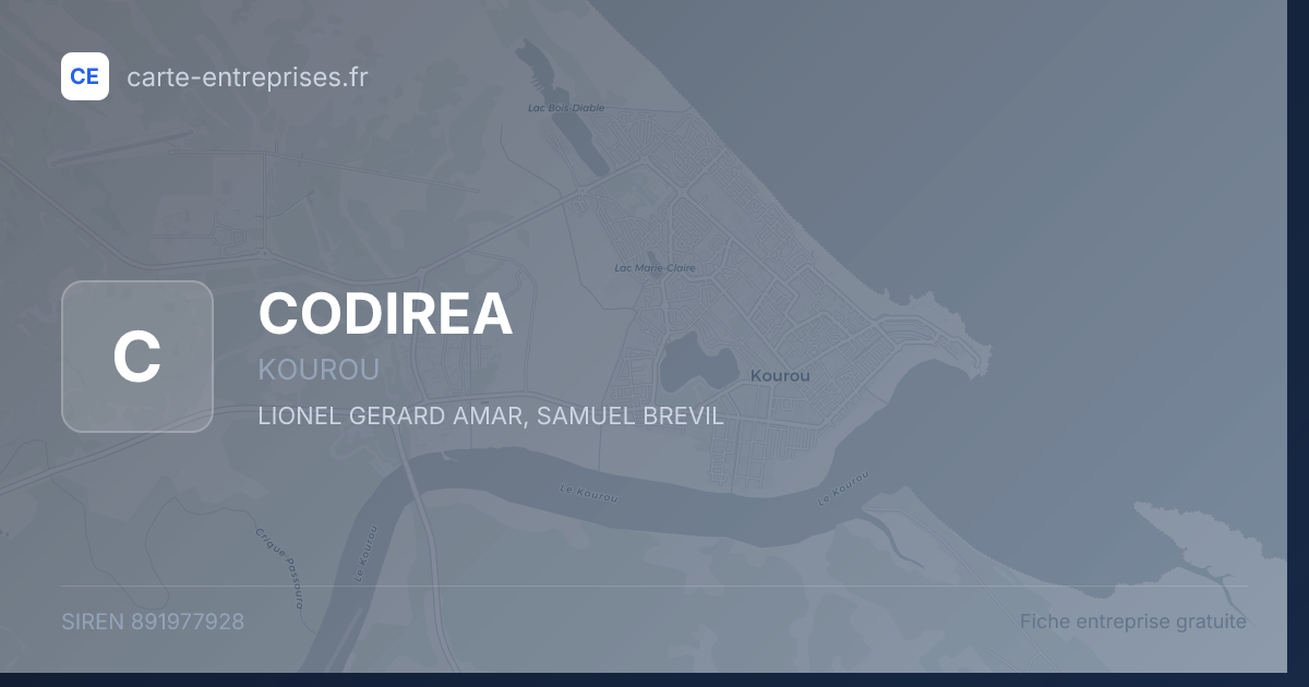 CODIREA — 891977928 — fiche entreprise