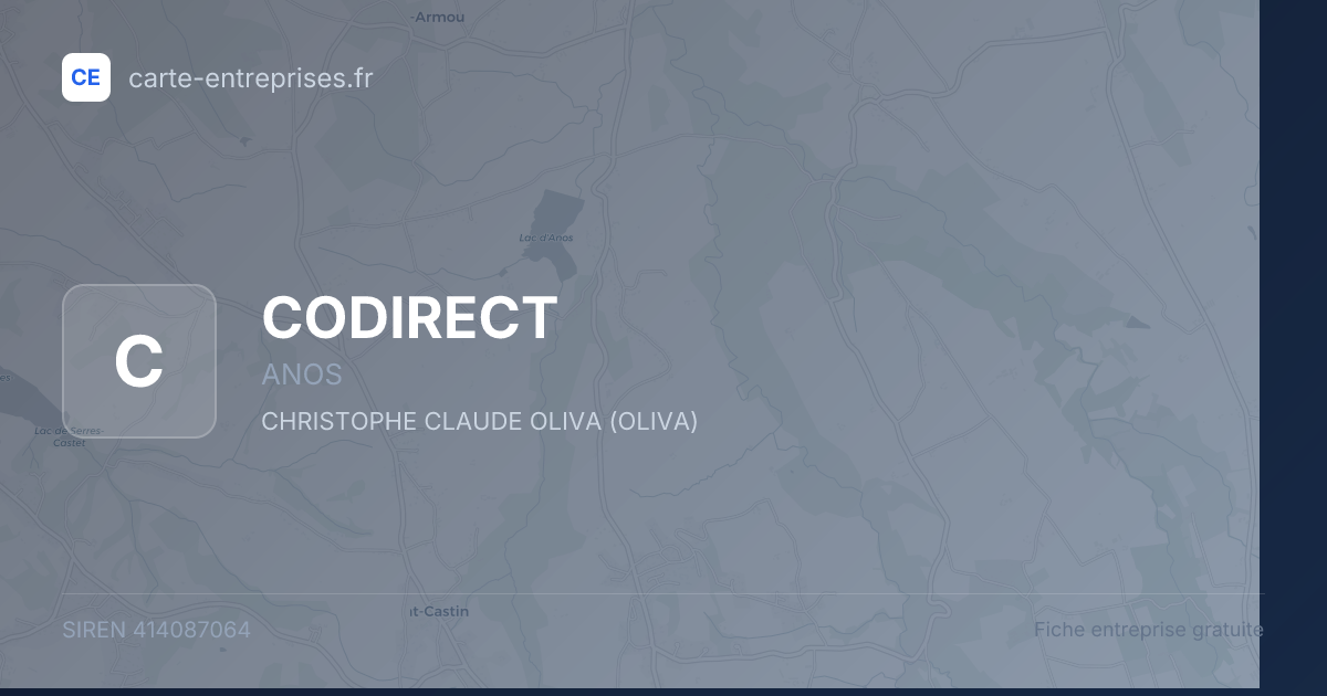 CODIRECT — 414087064 — fiche entreprise