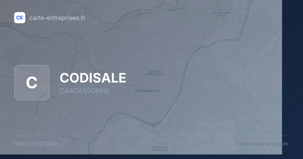 CODISALE — 753372648 — fiche entreprise