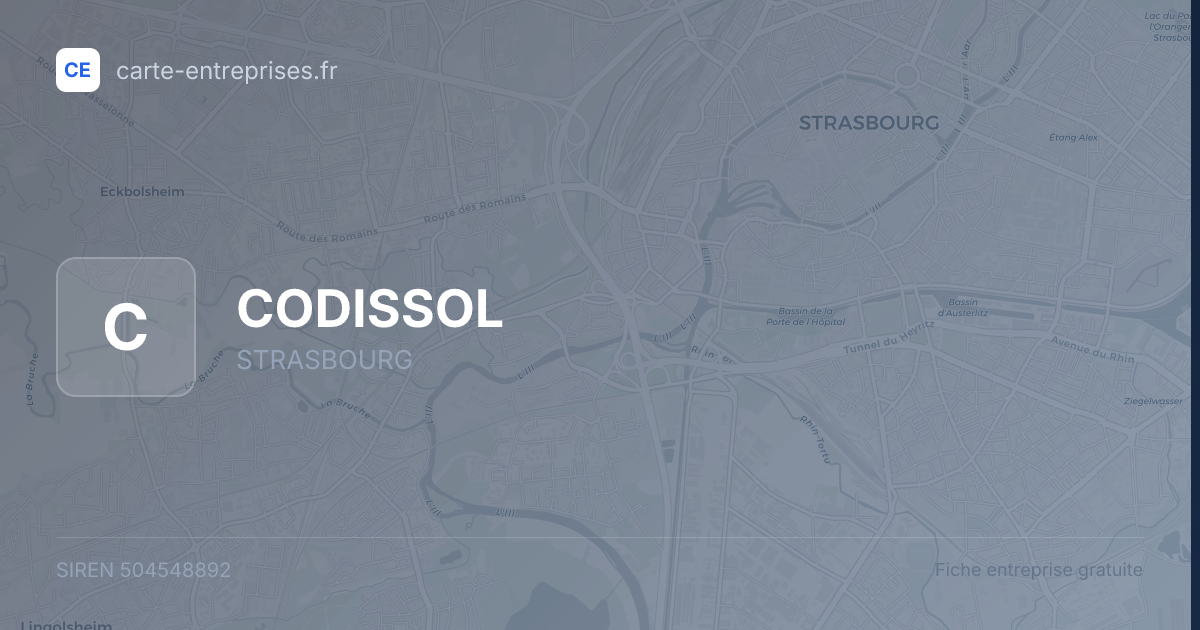 CODISSOL — 504548892 — fiche entreprise