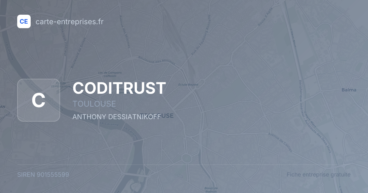 CODITRUST — 901555599 — fiche entreprise