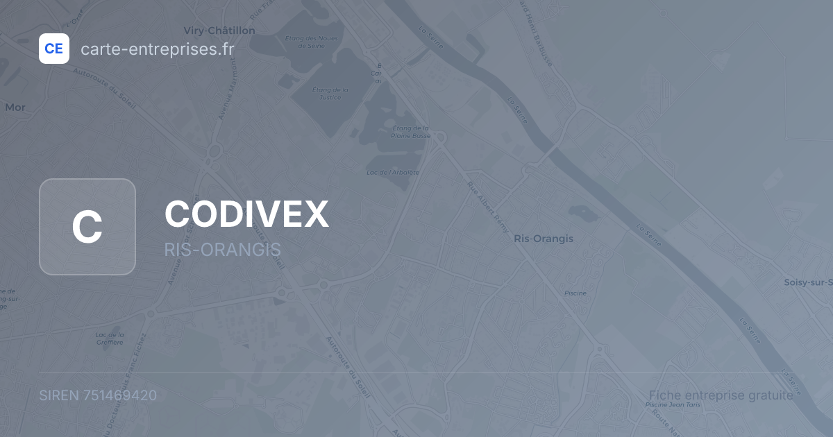 CODIVEX — 751469420 — fiche entreprise