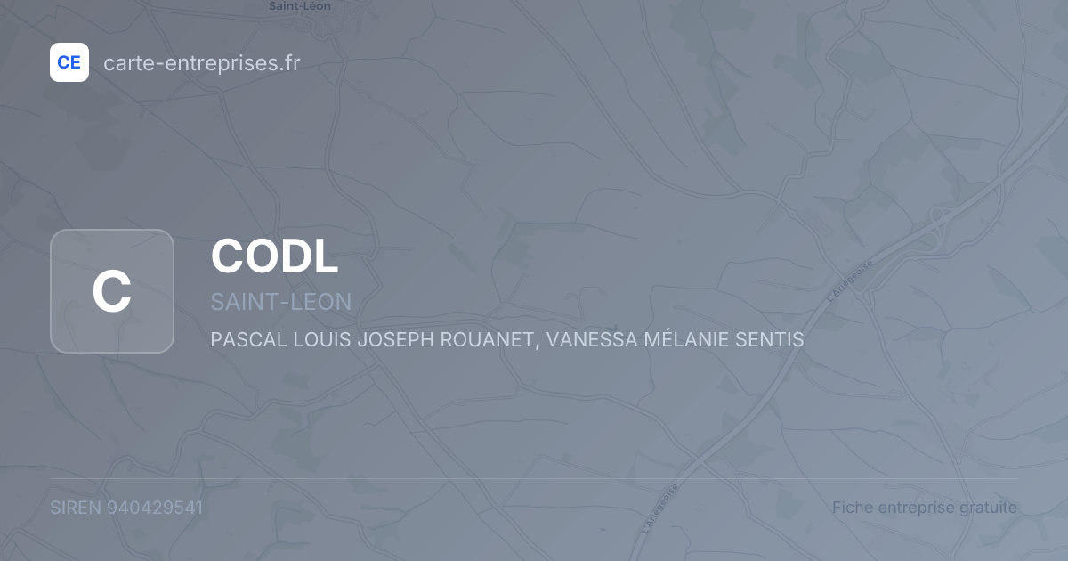 CODL — 940429541 — fiche entreprise