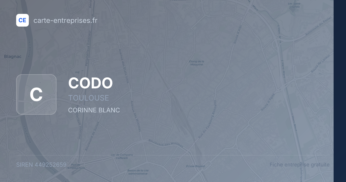 CODO — 449252659 — fiche entreprise