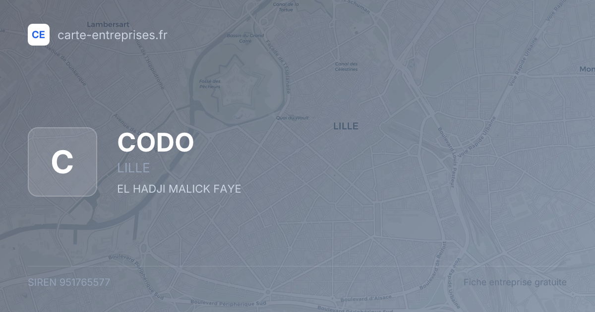 CODO — 951765577 — fiche entreprise