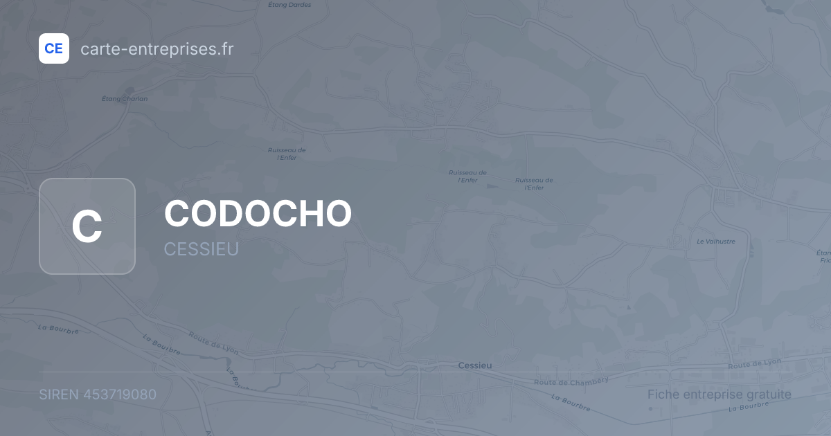 CODOCHO — 453719080 — fiche entreprise