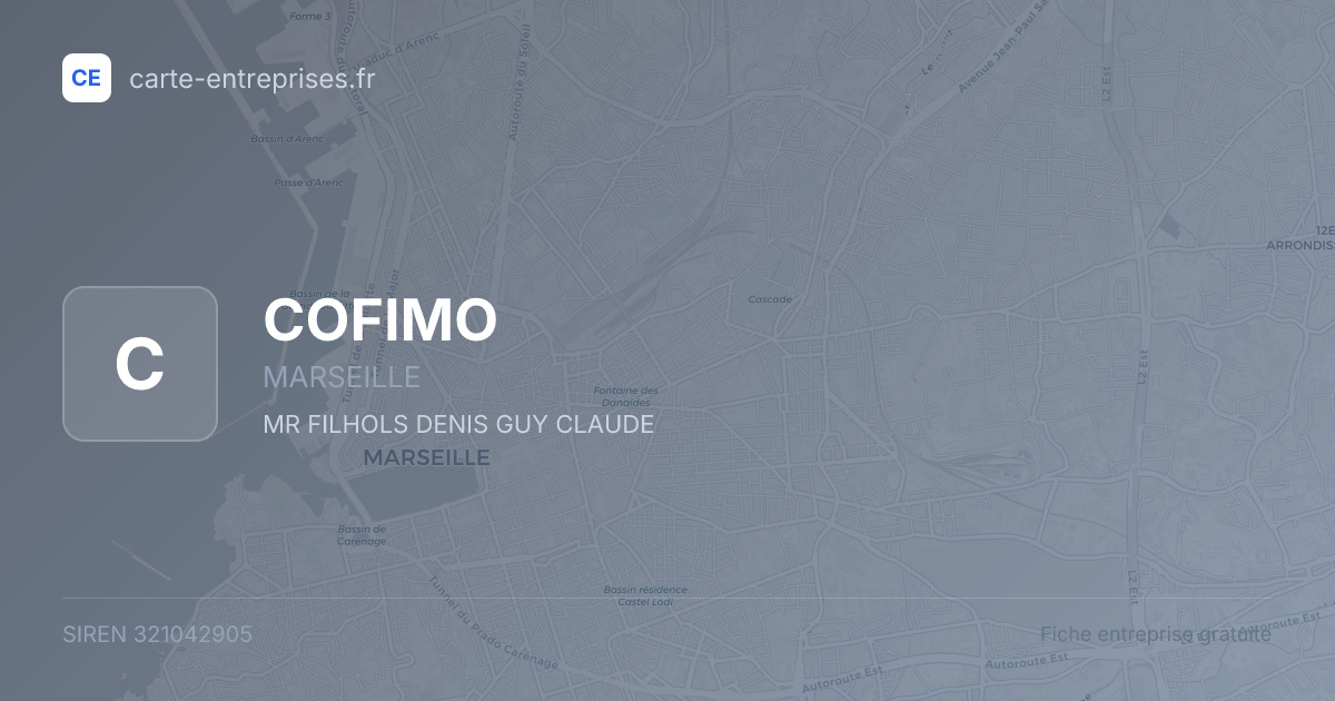 COFIMO — 321042905 — fiche entreprise