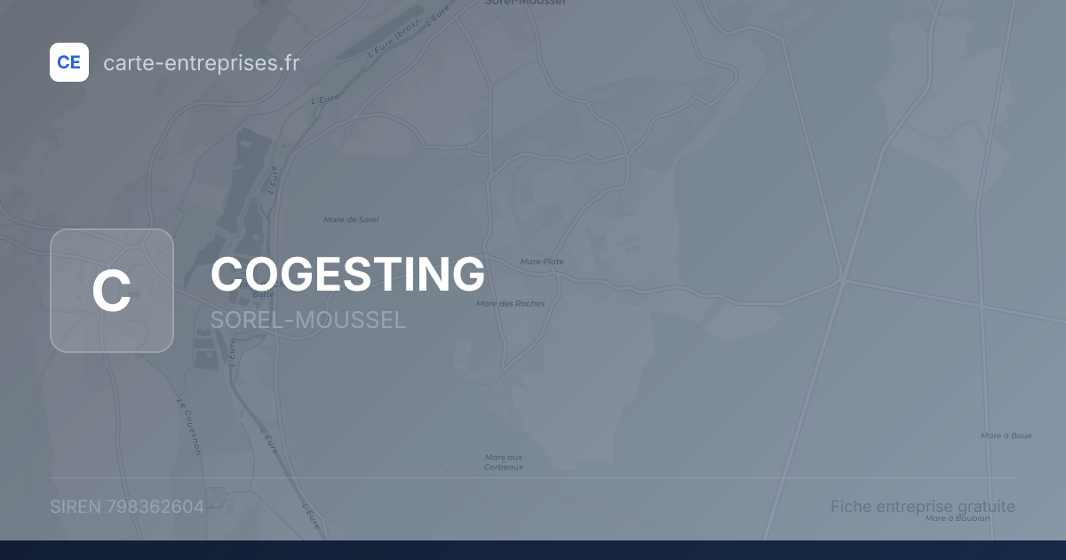 COGESTING — 798362604 — fiche entreprise