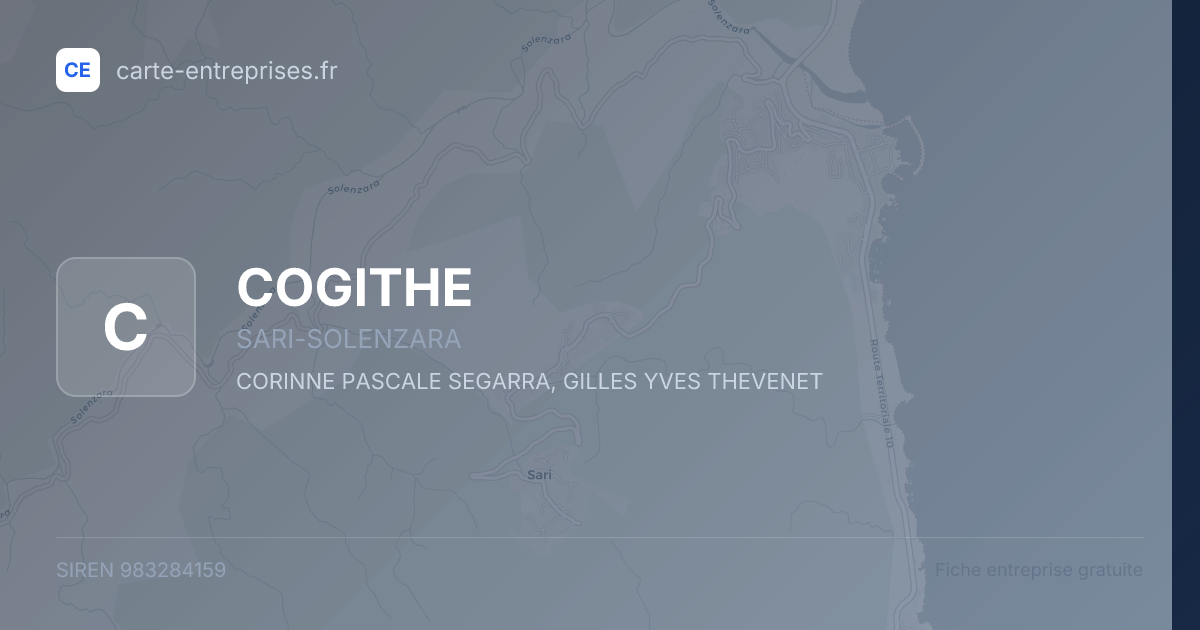 COGITHE — 983284159 — fiche entreprise