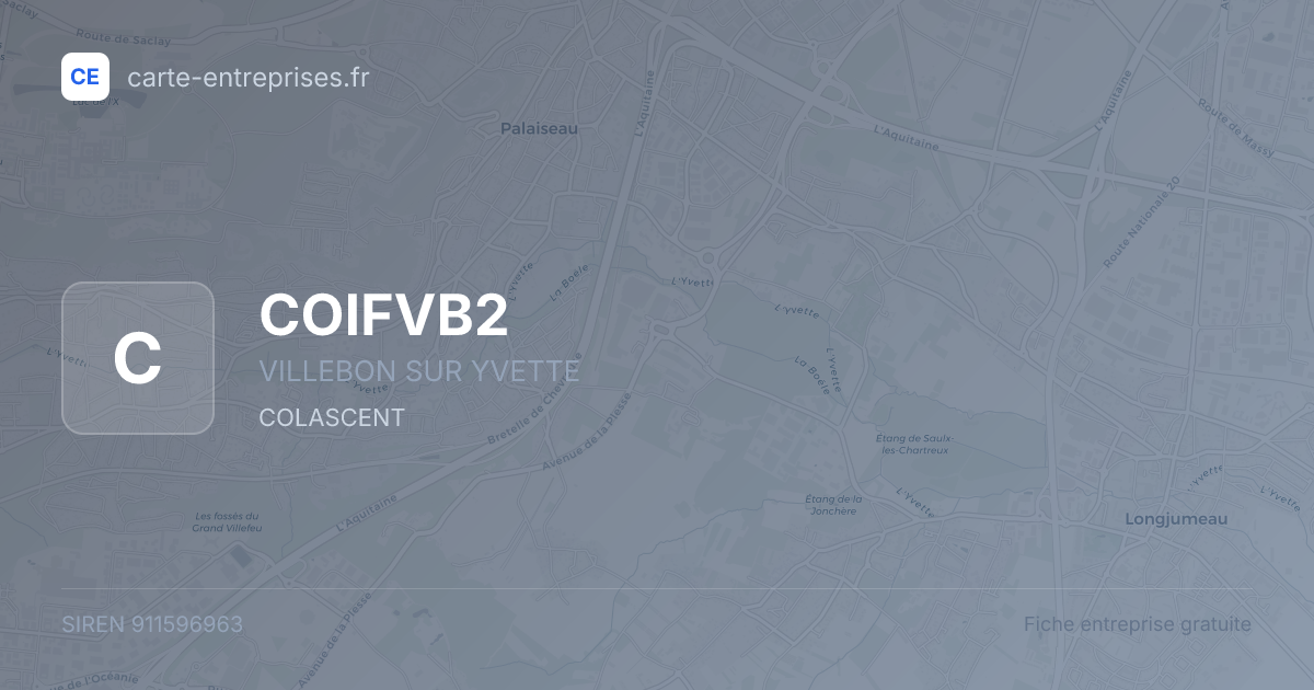 COIFVB2 — 911596963 — fiche entreprise