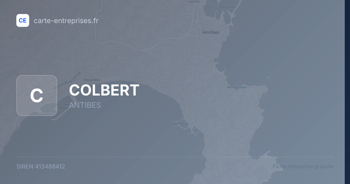 COLBERT — 413488412 — fiche entreprise