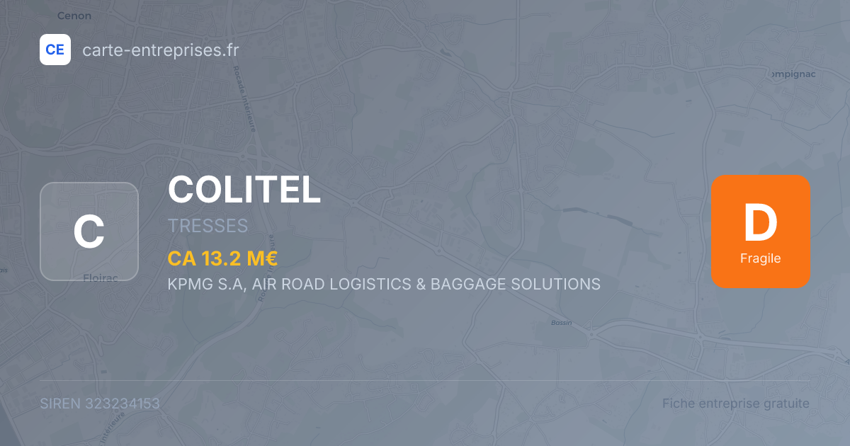 COLITEL — 323234153 — fiche entreprise