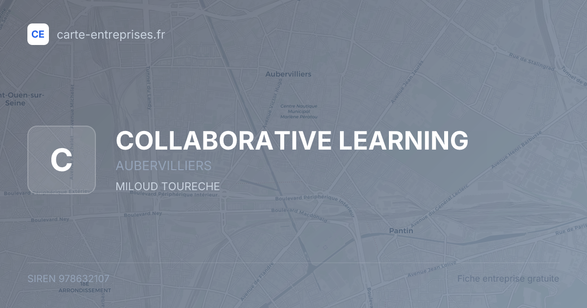 COLLABORATIVE LEARNING — 978632107 — fiche entreprise