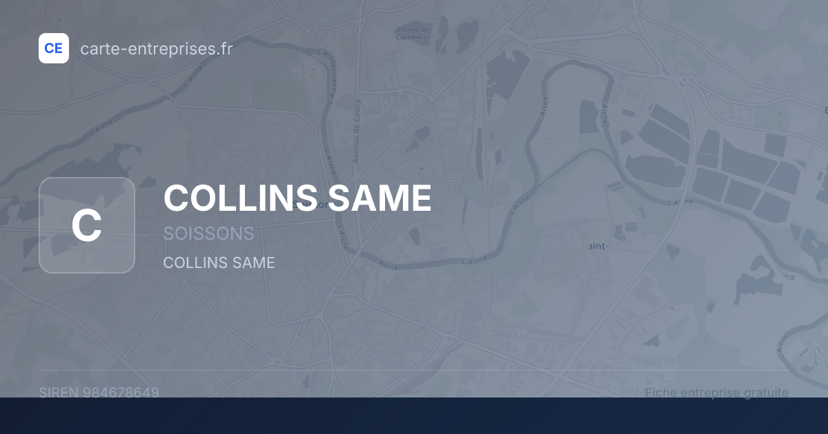 COLLINS SAME — 984678649 — fiche entreprise