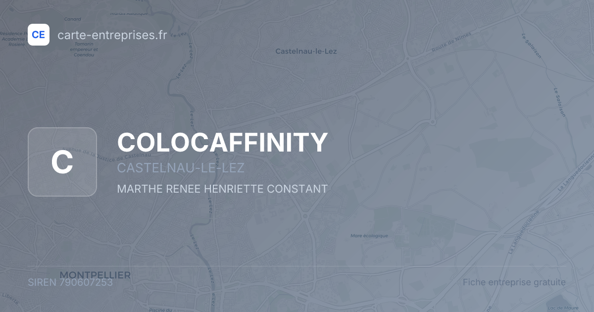 COLOCAFFINITY — 790607253 — fiche entreprise