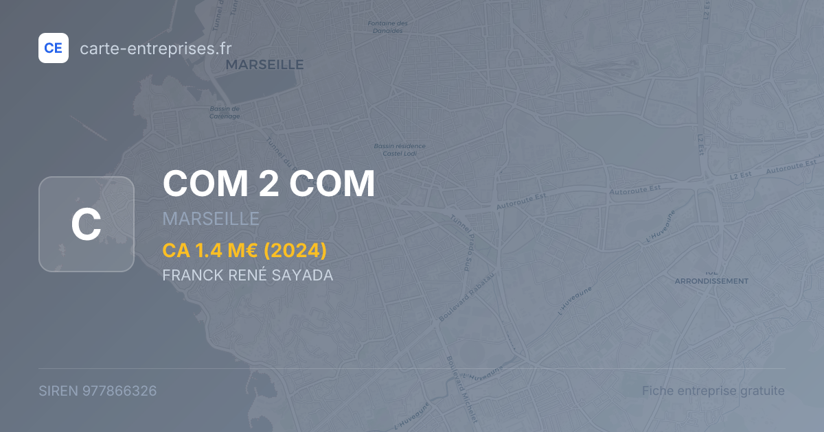 COM 2 COM — 977866326 — fiche entreprise