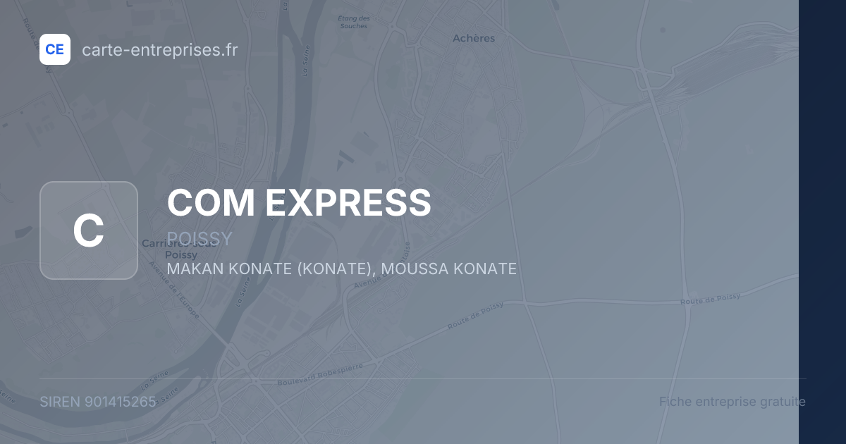 COM EXPRESS — 901415265 — fiche entreprise