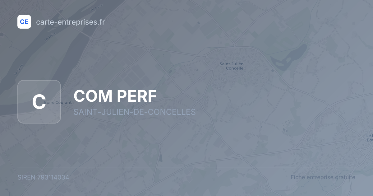 COM PERF — 793114034 — fiche entreprise
