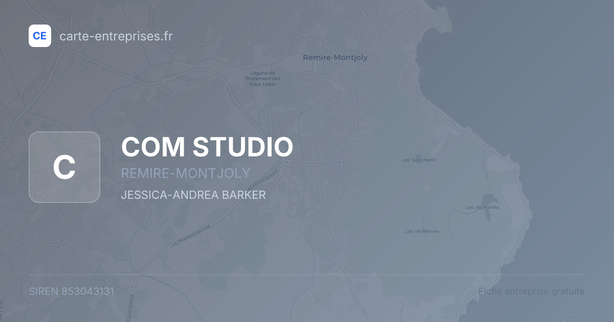 COM STUDIO — 853043131 — fiche entreprise