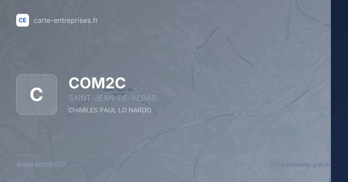 COM2C — 808591077 — fiche entreprise