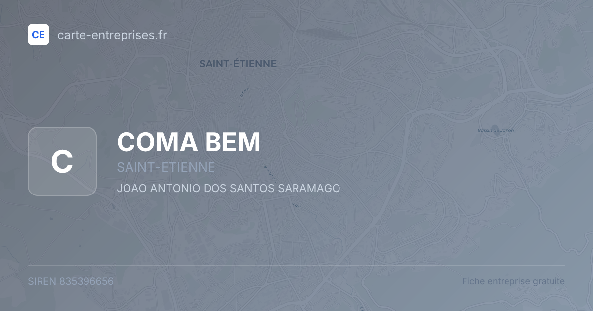 COMA BEM — 835396656 — fiche entreprise