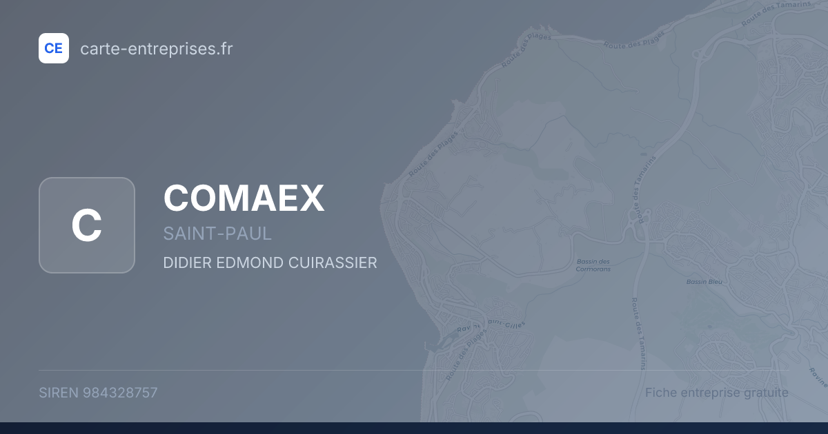 COMAEX — 984328757 — fiche entreprise