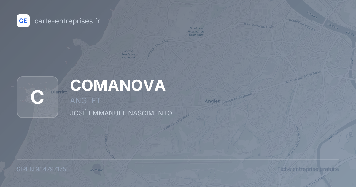COMANOVA — 984797175 — fiche entreprise