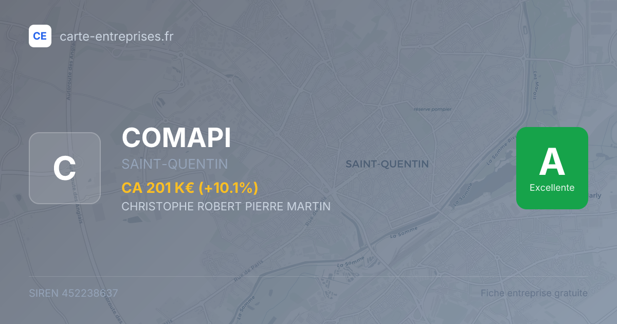 COMAPI — 452238637 — fiche entreprise