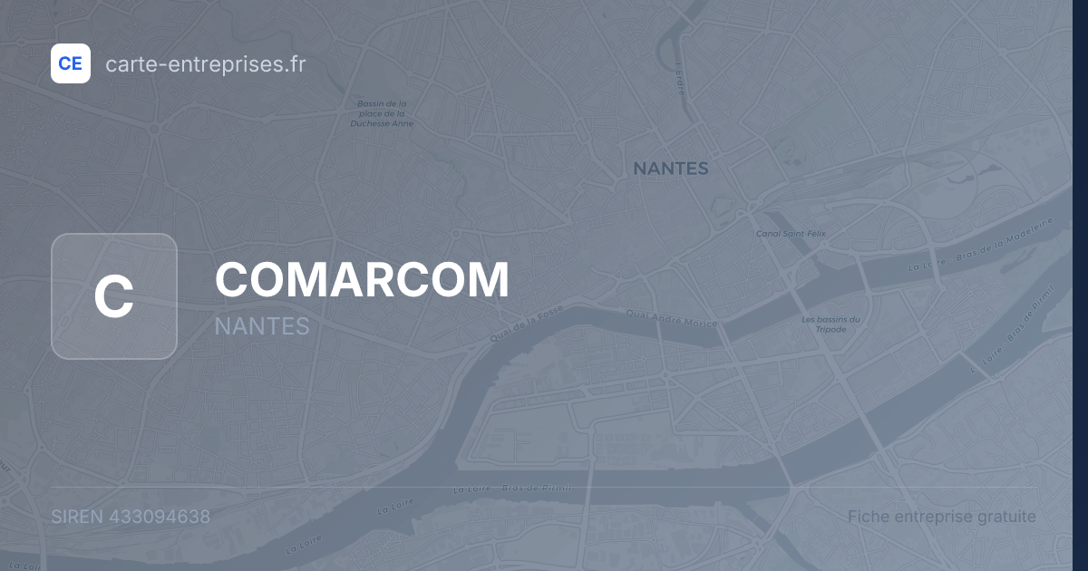 COMARCOM — 433094638 — fiche entreprise