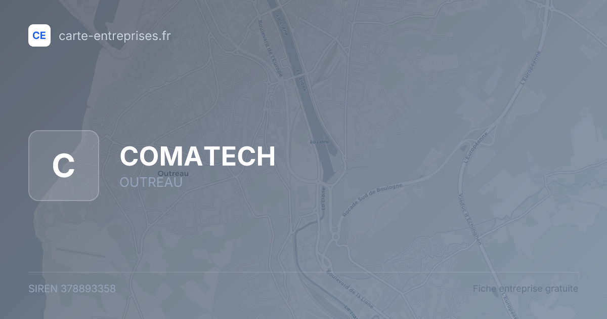 COMATECH — 378893358 — fiche entreprise