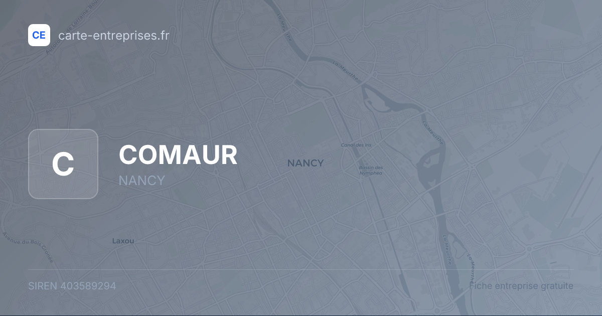 COMAUR — 403589294 — fiche entreprise