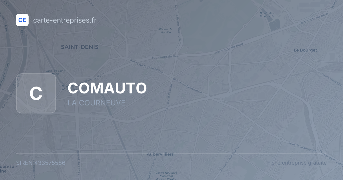 COMAUTO — 433575586 — fiche entreprise