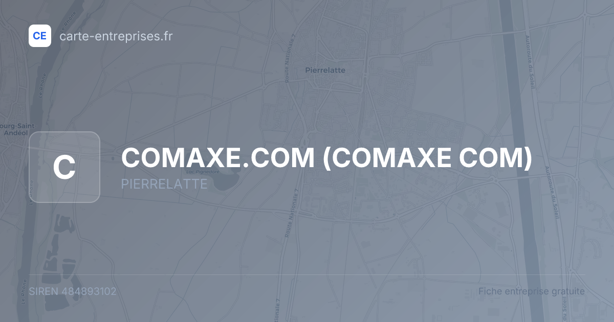 COMAXE.COM (COMAXE COM) — 484893102 — fiche entreprise