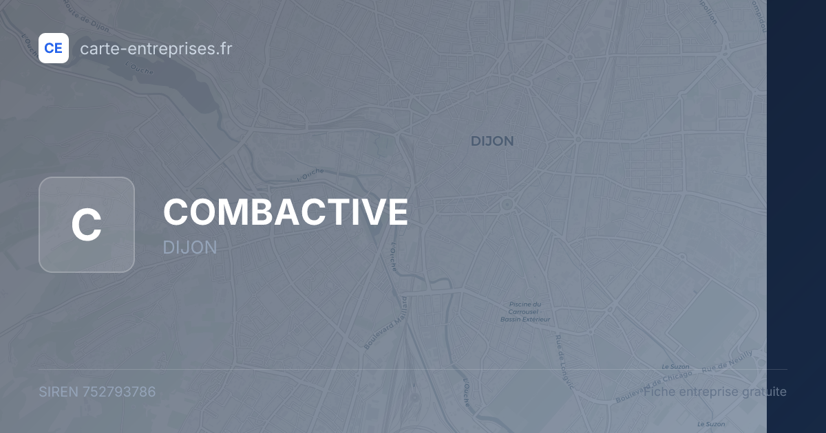 COMBACTIVE — 752793786 — fiche entreprise