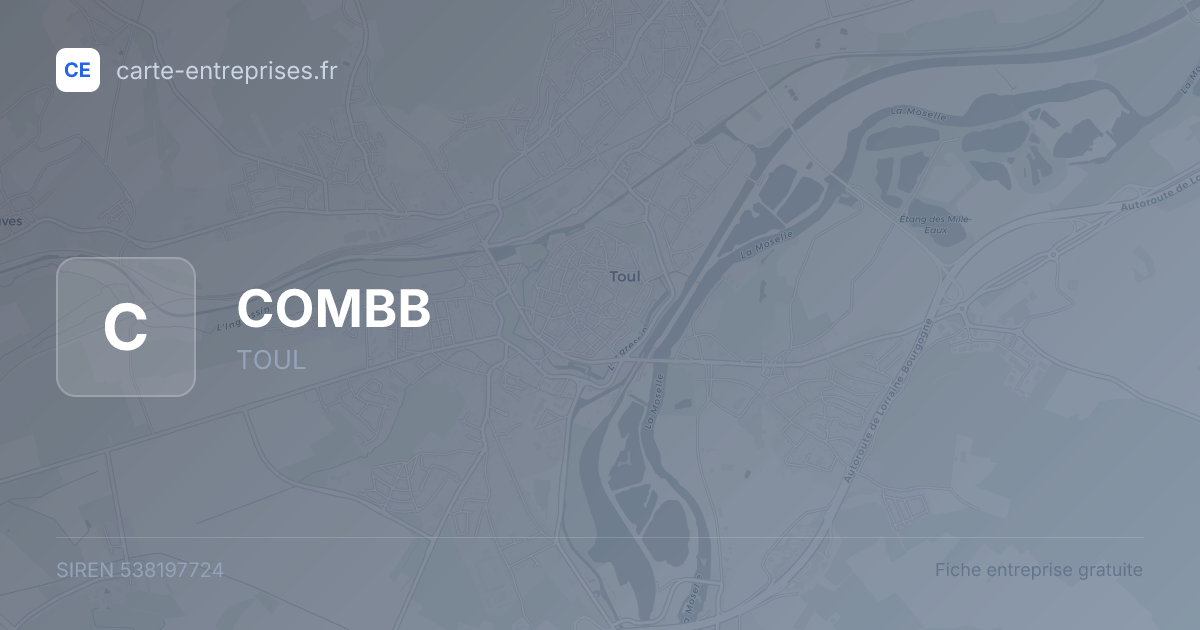 COMBB — 538197724 — fiche entreprise