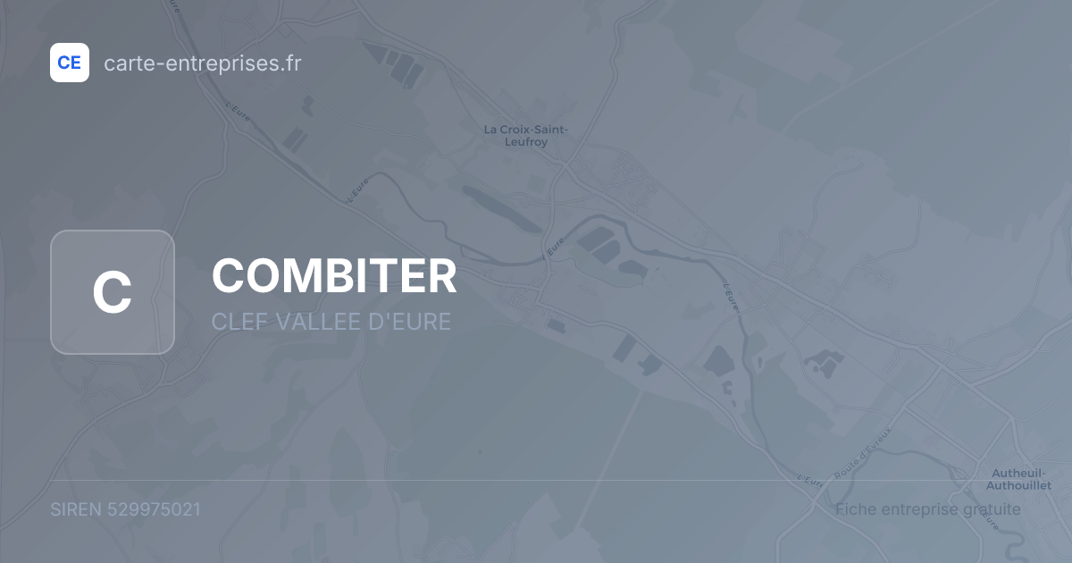 COMBITER — 529975021 — fiche entreprise