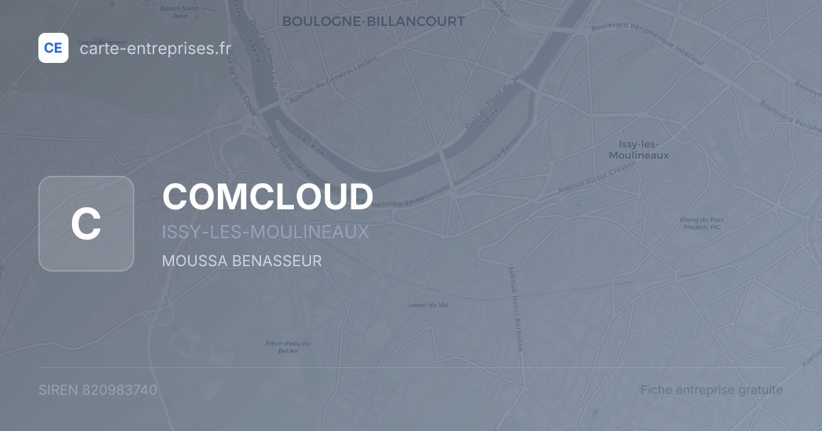 COMCLOUD — 820983740 — fiche entreprise