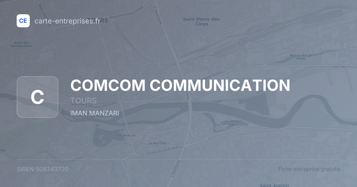 COMCOM COMMUNICATION — 508343720 — fiche entreprise