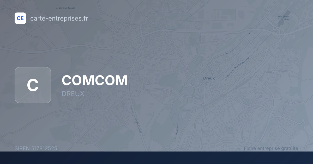 COMCOM — 517812525 — fiche entreprise