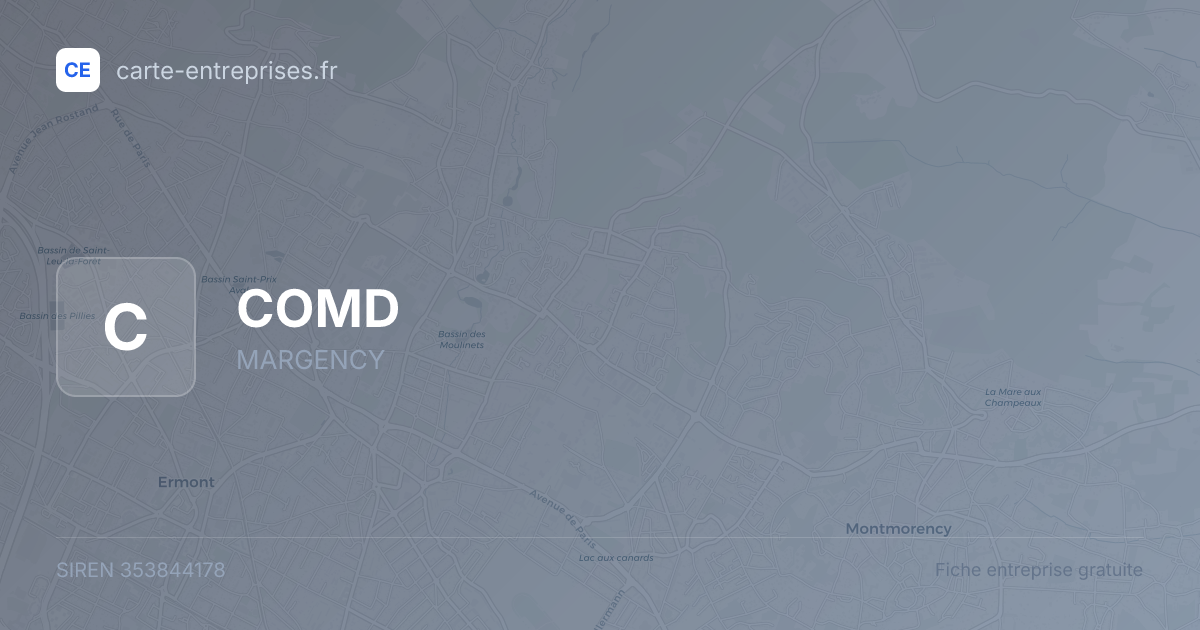 COMD — 353844178 — fiche entreprise